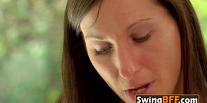 Couple MAKES LOVE before kinky ORGY full of PERVERTS