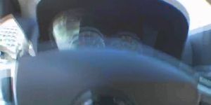 Skinny whore rides on a big dick - video 1