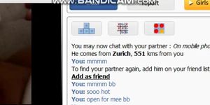 Horny girl play with pussy on Bazoocam