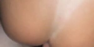 Hot blonde POV deep throat & cum filled