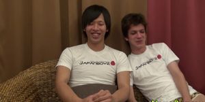 Japanese twink frotting