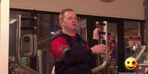 Gym prank