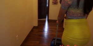 Stepdaughter fucks in pov