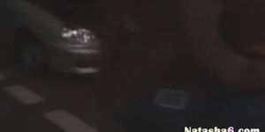 two russian model in disco club (Dannii Minogue)