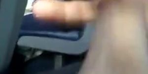 Caught jerking On Bus