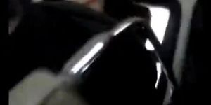 Wanking on bus