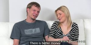 Agent fucks bf when his gf leaved