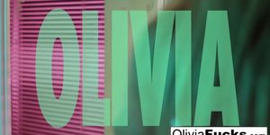 Super sexy Olivia Austin teases in the shower