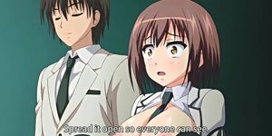Young lesbians do gangbang and oral sex  Anime hentai