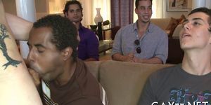 Boys suck a cock in public - video 20