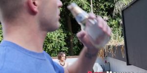 Slammed teen cum dumped - video 1