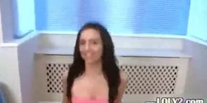 ultra sexy brunette fingering vagina