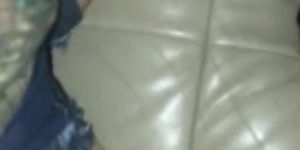 Slut talking dirty and squirting in the car