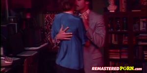 OldSchool couple seduce each other into the most romantic sex ever