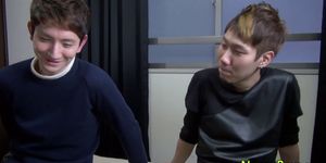 Asian twink anal fucks