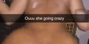 Girl twerks on the dick!!!