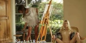 Ultra charming lezzies suck pussies