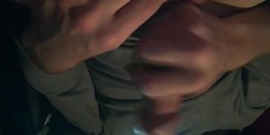 Jerking off in my car. Neighbors almost caught me! Full video on my onlyfans!