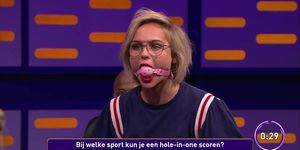 Gameshow ballgag challenge
