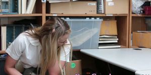Student teen sucking cock - video 1