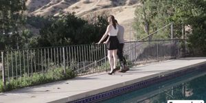 Tgirl Natalie Mars loves riding Jaxton Wheeler huge cock
