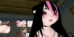 Asmr Waifu In Vrchat Sucks Your Cock (Sfw)