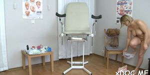 Girl went to visit her doctor - video 4