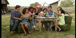 Angelica Bella and Simona Valli in Retro Gang Bang