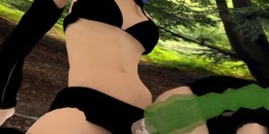Tentacle vs Cute Futa Girl 3_3 by OpticonStudios