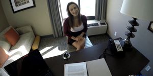 Spy Pov - Fucking coed with big swingers
