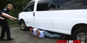 These MILFs love to fuck with black dicks while on duty