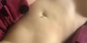 Rubbing my tiny lil kitten!