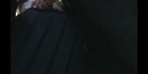 dude busting load in her pantys censored  (intercrural sex)