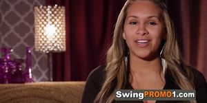 Jordan and Anna head straight for sex once at their room