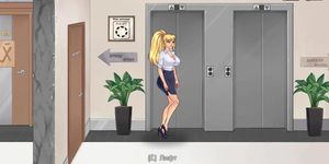 TheLewdKnight (part 2). Secretary's work, I had to suck the boss Pc Game