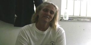 Old Ass Street Skank Happily Gives Crack House Tour (Dirty D, Ex Girlfriend)
