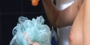 Blowjob and assfuck after the shower (Virginee Spice)