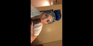 Mixed girl BBC Blowjob POV