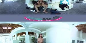 VRHUSH All natural Alice Lighthouse taking big strong cock