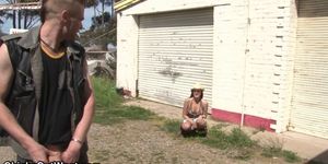 Fetish outdoors pissing