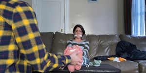 gagged tickle