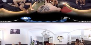 BaDoink VR Crazy Orgy Sex In 360 Degrees VR Porn - BaDoinkVR (Gala Brown, Jesika Diamond, Jessica Diamond, Silvia Rubi, Silvia Ruby)