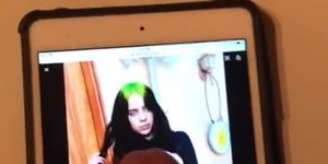 Billie Eilish Cum Tribute