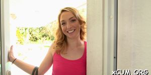 Girls shaved cunt banged hard - video 2