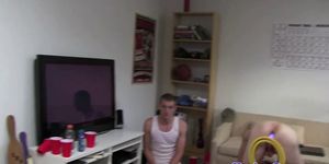 College amateurs cocksucking dominant jocks