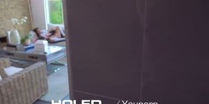 HOLED Step Dad Anal Disciplines Step Daughter (Jojo Kiss)
