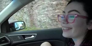 ATK Girlfriends - You take Lenna out for the day, and get her off in the car. (Lenna Lux)