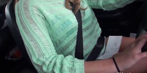 Blonde gets anal after car wash (Payton Simmons)