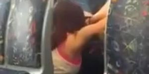 lesbian at the train