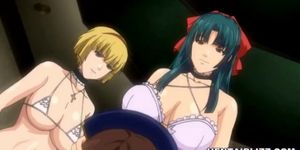 Big tits hentai sex party